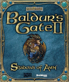 Baldur's Gate 2 box art