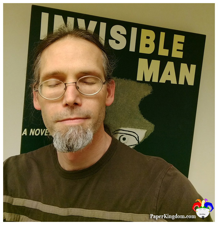Selfie with Invisible Man bookcover poster