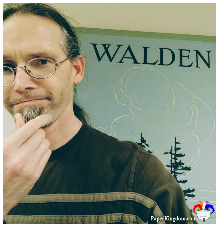 Selfie with Walden bookcover poster