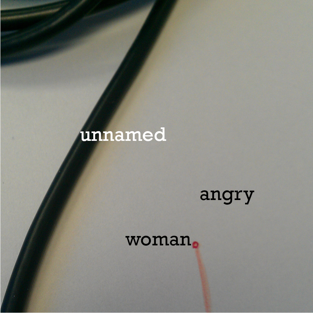 unnamed angry woman album cover