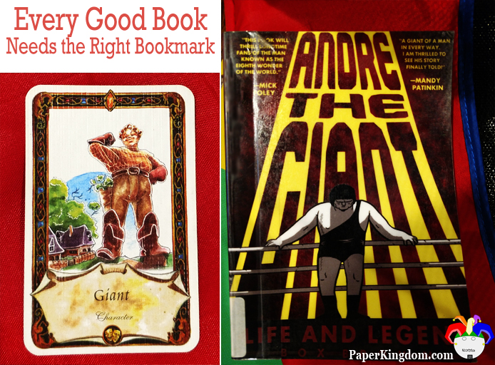 Andre the Giant by Box Brown marked with Once Upon a Time card Giant