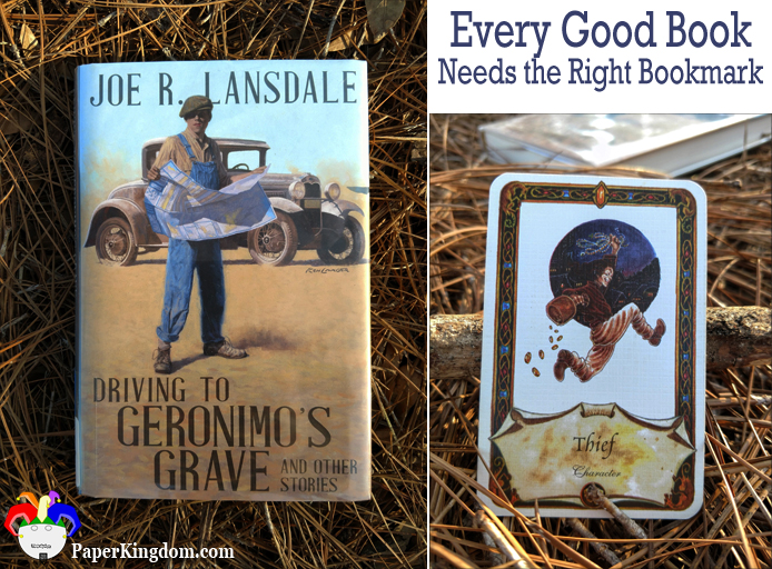 Driving to Geronimo's Grave by Joe R. Lansdale marked with One Upon a Time card Thief