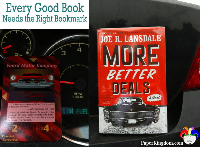More Better Deals by Joe. R. Lansdale marked with Illuminati: NWO card Fnord Motor Company