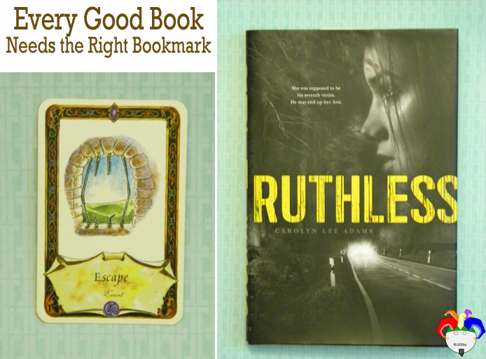 Ruthless by Carolyn Lee Adams marked with Escape, Once Upon A Time card