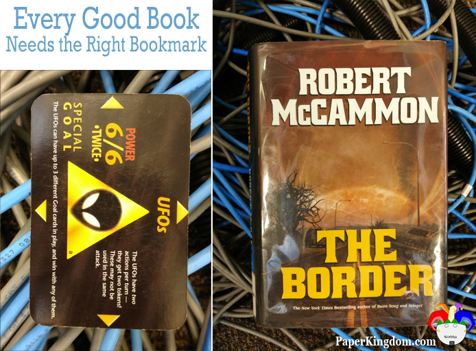 The Border by Robert McMcammon marked with Illuminati: New World Order card UFOs