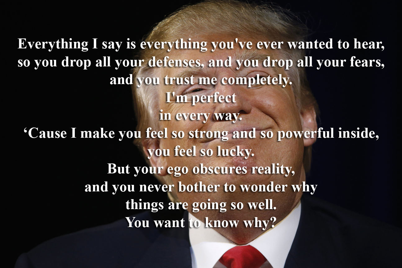 Liar by Rollins Band as it applies to Donald Trump