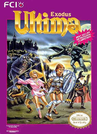 Ultima: Exodus NES art