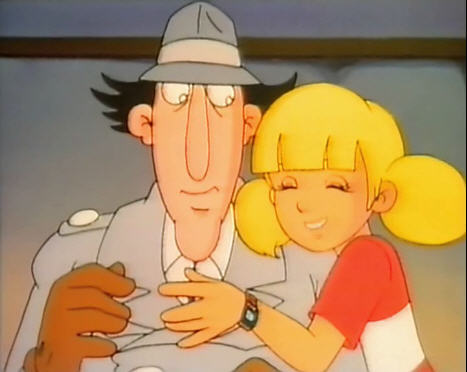 Inspector Gadget and his niece Penny
